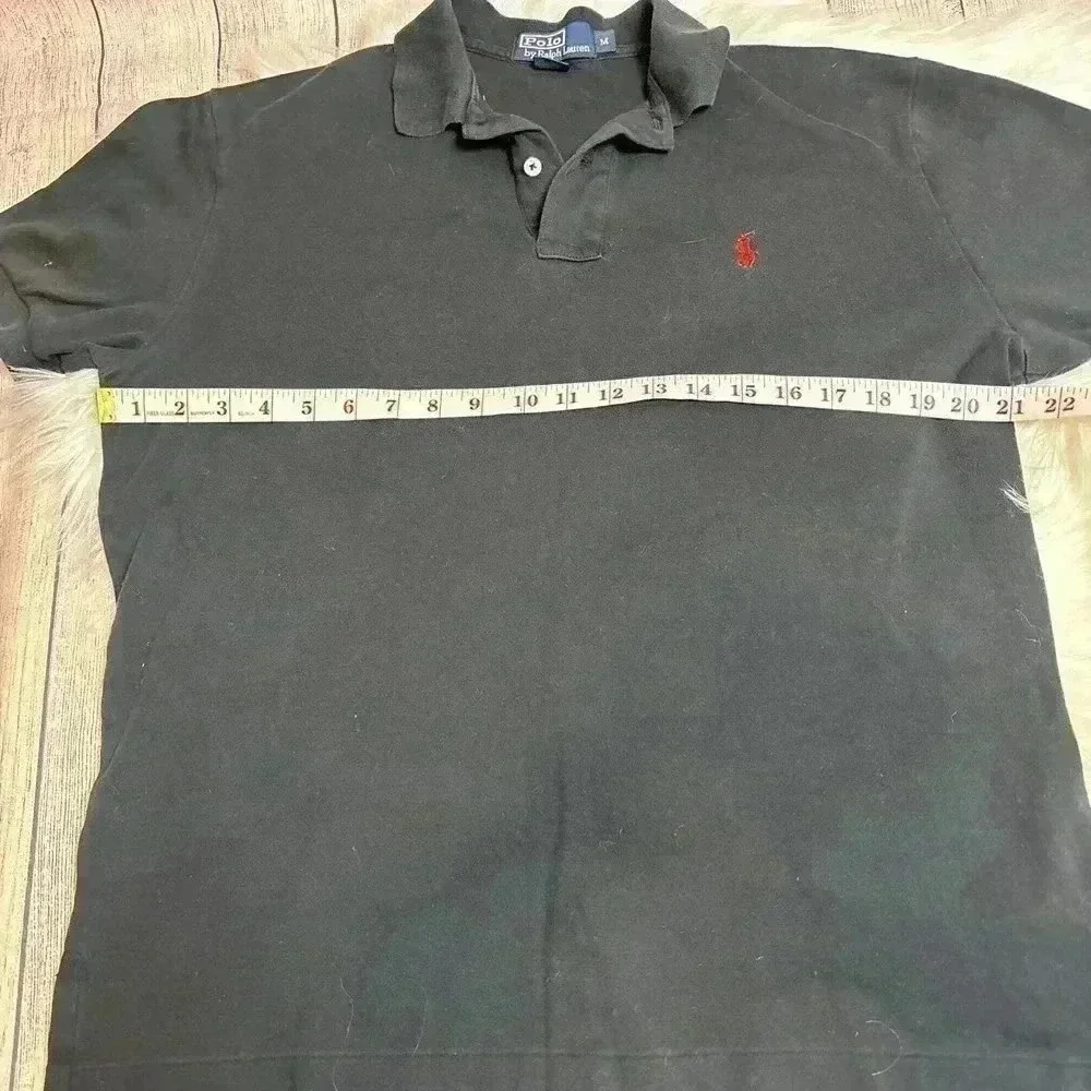 Polo by Ralph Lauren Men’s Black Polo Tshirt Size M